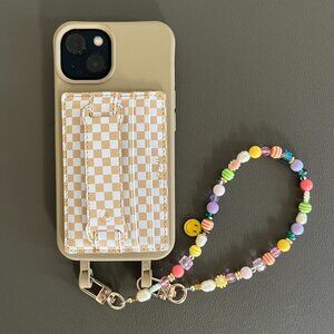 THE CAEP iphone case magsafe with wristlet and wallet